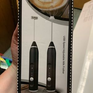 USB speed adjustable Milk Frother